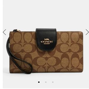 Authentic Coach Tech Wallet NWT